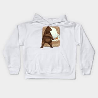 Bear, Hunter Kids Hoodie